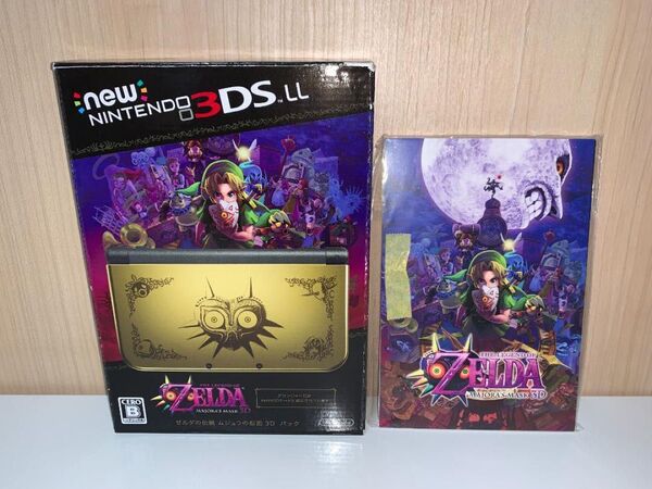 【新品・開封品】 New3DS LL ゼルダの伝説 ムジュラの仮面 3D パック