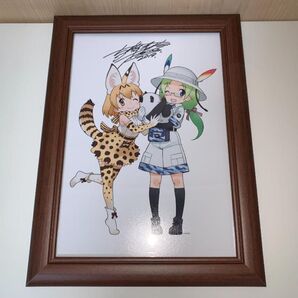【新品・未使用品】 けものフレンズ VISAカード 限定特典 オリジナル複製原画