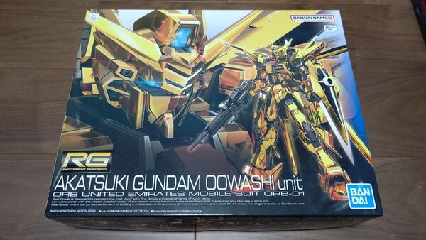 未組立 RG アカツキガンダム オオワシ装備 ガンプラ 1/144