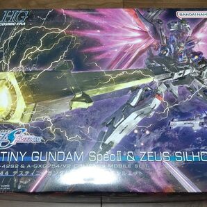 未組立 HG デスティニーガンダムSpecⅡ & ゼウスシルエット 1/144 ガンプラ