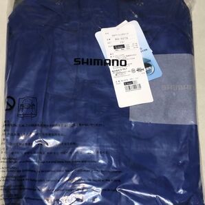 シマノ RA-027Q ブルー Lサイズ DS ベーシックスーツ レインウェア