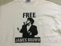 USA輸入★ジェイムズ・ブラウン James Brown Tシャツ Mサイズ★SEX MACHINE 白 FREE_画像2
