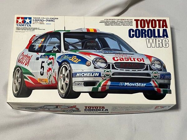 タミヤ 1/24 トヨタ カローラ WRC ラリー プラモデル 未組立 スポーツカーシリーズ