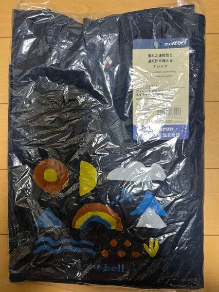 新品未開封 mont-bell モンベル Tシャツ WIC.T Women's ネイチャーシンボル