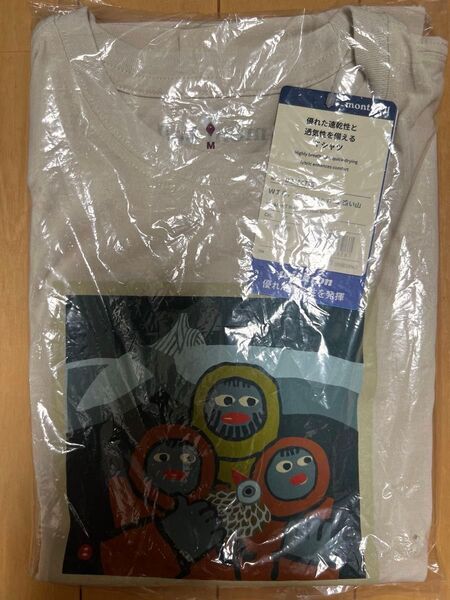 新品未開封 mont-bell モンベル Tシャツ WIC.T Women's 遠い山