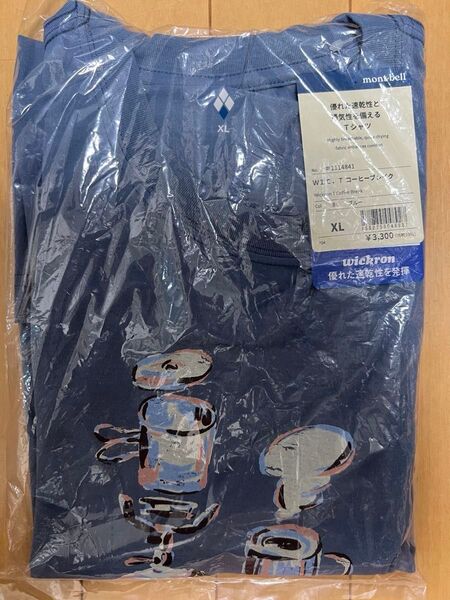 新品未開封 mont-bell モンベル WIC.T コーヒーブレイク Tシャツ