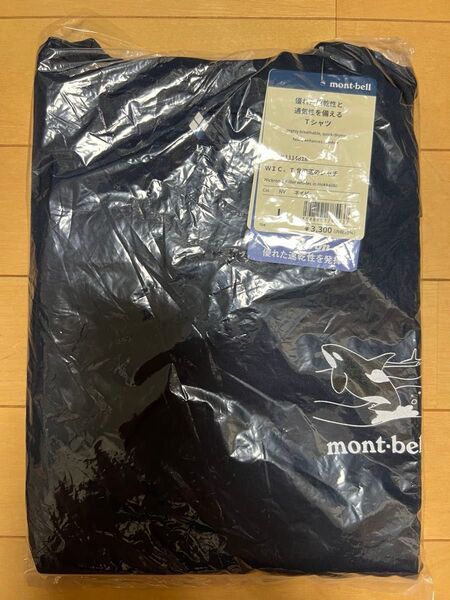 新品未開封 mont-bell モンベル WIC.T 北海道のシャチ Tシャツ