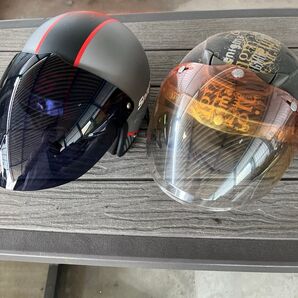 ◯バイク用ヘルメット2個セット スナップオン&ZEUS◯
