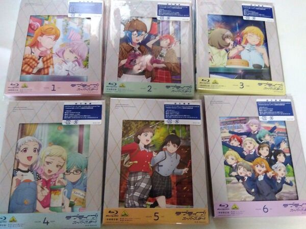 ラブライブスーパースター3期 Blu-ray全 6巻 特装限定版 Liella! 3rd Season ※シリアル無