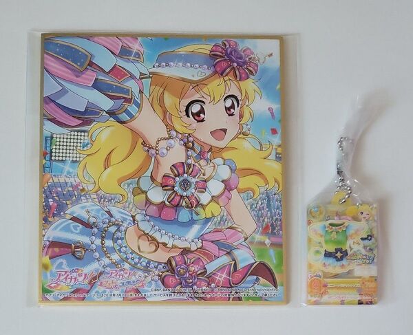 【未使用】アイカツ! トレーディングミニ色紙-フォトカツ!コレクション- アニメイト限定 だれでもアイドル活動チャーム 補足必読