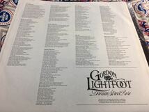 Gordon Lightfoot★中古LP/USオリジナル盤シュリンク付「ゴードン・ライトフット～Dream Street Rose」_画像3