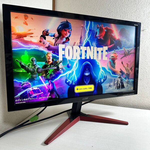 acer 165Hz対応 23.6インチ ゲーミングモニター