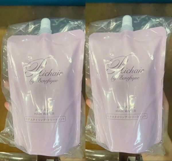 リシェール バイ ベネフィーク エアリーアクア ヘアウォーター (レフィル)230mlX2 再出品対応