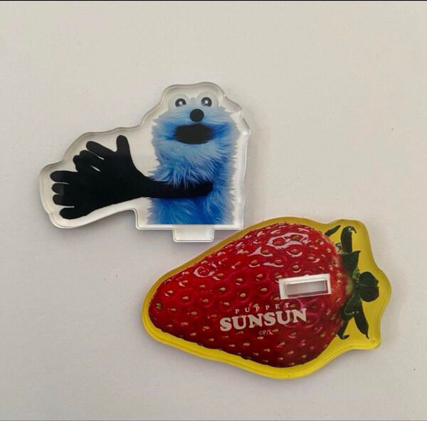 PUPPET SUNSUN パペットスンスン ランダムアクリルスタンド いちご ストロベリー 京都駅ポップアップストア