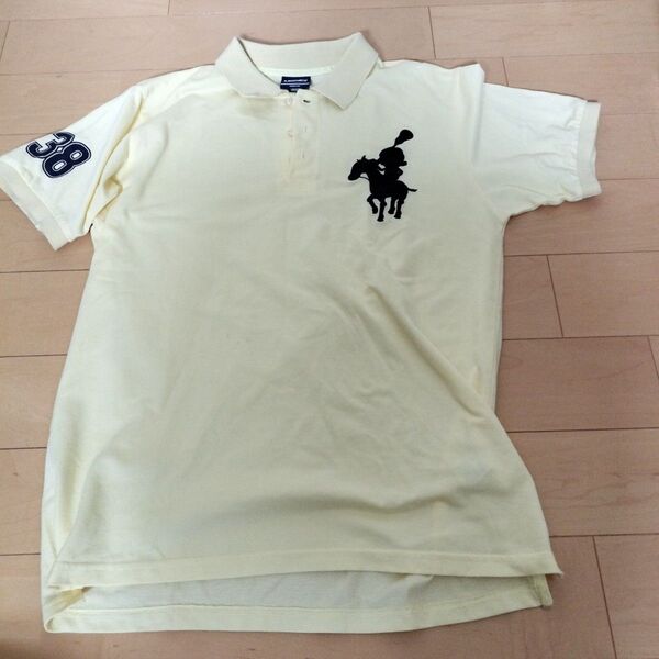 laundry lacrosse BOYポロシャツ Mサイズ イエロー