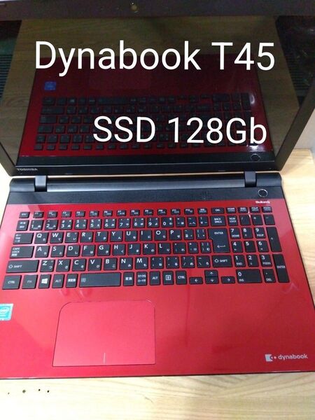 赤い mobile noto Dynabook T45