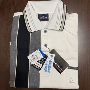 DUNLOP メンズ半袖ポロシャツ LL