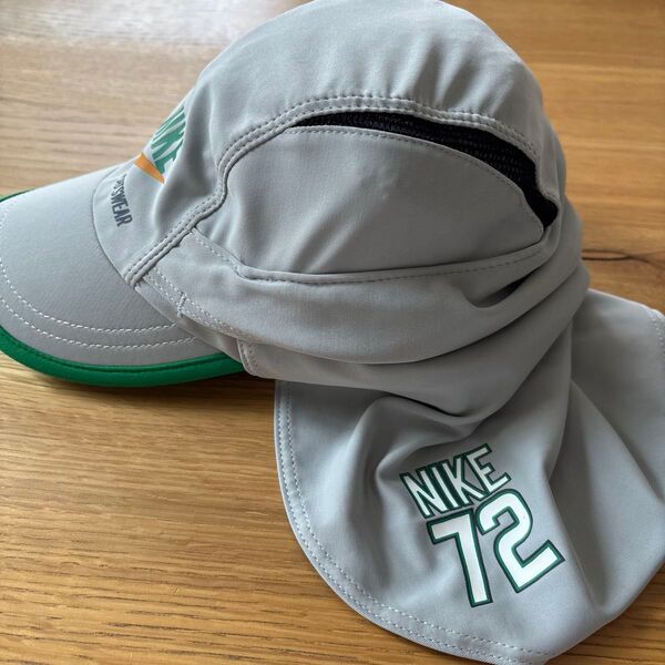 ナイキ NIKE 72 キャップ 帽子 ネックガード 首 日焼け防止 ランニング メッシュ スポーツキャップ キッズ 52cm
