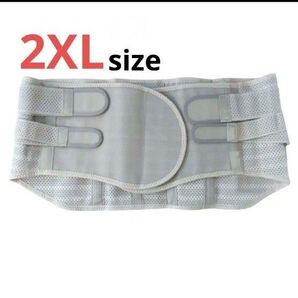 腰痛サポートベルト コルセット 薄型 男女兼用 腰痛 固定 XXL