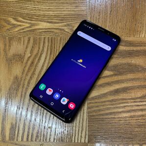 【訳あり】☆au Samsung Galaxy S9 SCV38 ミッドナイトブラック☆