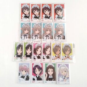 ガールズバンドクライ メイド風ver. インスタントカメラ風イラストカード2枚セット 18点 まとめ売り トゲナシトゲアリ