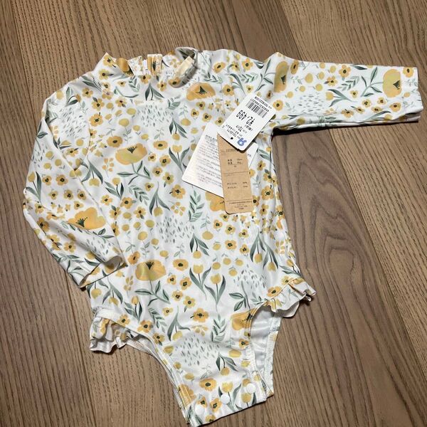 新品 女の子 70 ベビー 水着 ロンパース