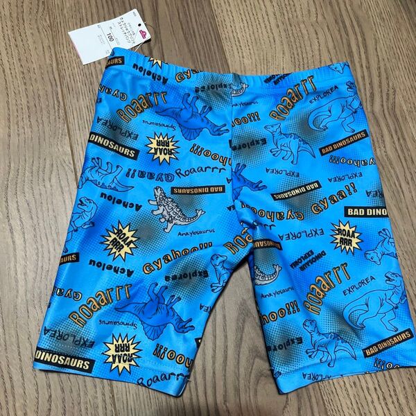 新品 男の子 100 水着 スイムパンツ 水着 総柄