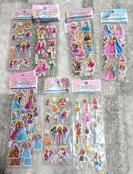 バービー シール ステッカー 14点 まとめ売り
