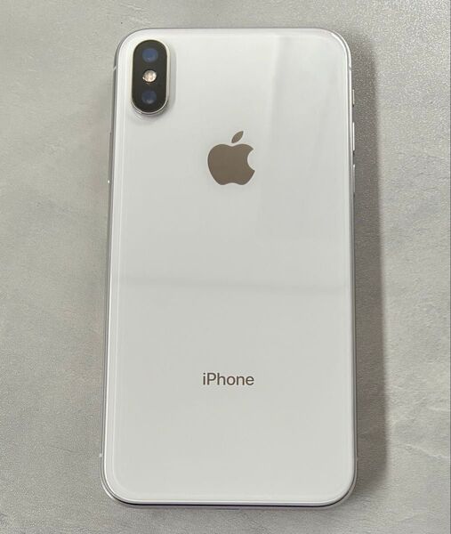 iPhoneX シルバー 64GB SIMフリー ジャンク品 Apple スマートフォン スマホ