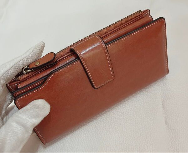 長財布 ブラウン 新品