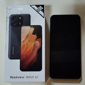 Blackview WAVE 6C スマートフォン 本体 ブラック 32GB 4GB