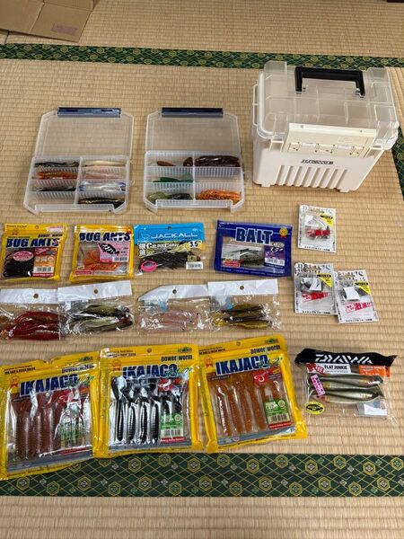 ロックフィッシュ ワーム エコギア ルーティーズ メイホウケース