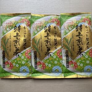 九州銘茶 八女特上煎茶3袋セット 抹茶 玉露 八女茶 緑茶 Green tea お茶 茶葉