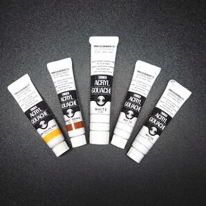 アクリルガッシュ ターナー 11ml 20ml 中古 5本 まとめ売り 絵の具