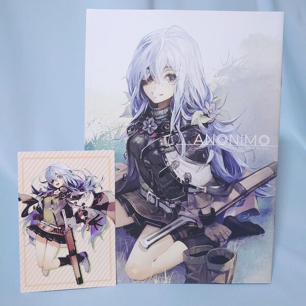 ANONIMO 奴は仮名 晩杯あきら フルカラーイラスト集 同人誌 東方