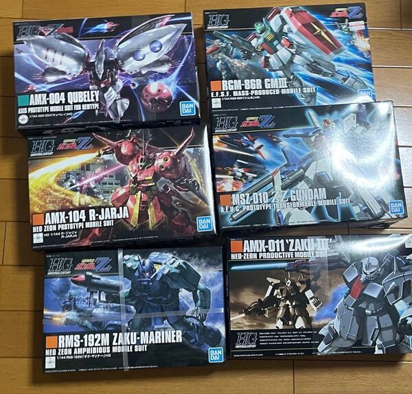 hg hguc キュベレイ zz ザクIII R・ジャジャ ザク・マリナー ジム ガンダム ガンプラ 未組立