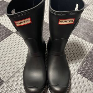 ハンター HUNTER レインブーツ ブラック UK7 26cm