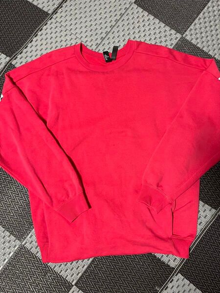 adidas ビッグシルエット スリーストライプス クルーネックスウェット GE0361 XL