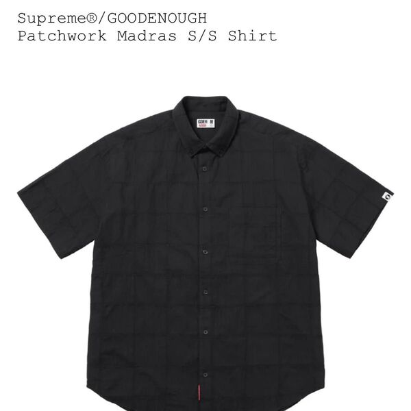 Supreme GOODENOUGH Patchwork Madras S/S Shirt シュプリーム グッドイナフ tee