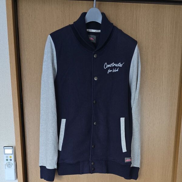 Lee スウェットスタジャン ネイビー×グレー Mメンズ Dickies