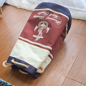 Back Number トートバッグ リュック2WAY ロープ紐バック