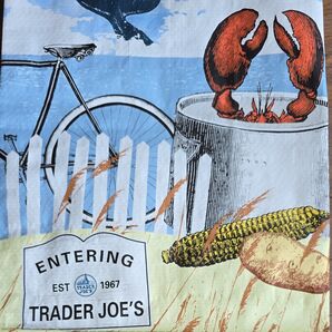 美品 ご当地限定 TRADER JOE’S USエコバッグ ボストン 新品タグ付き