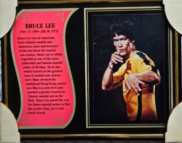 ブルース・リー 額装写真 Bruce Lee