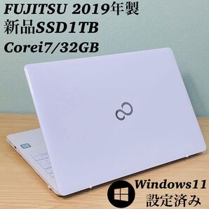 高性能Corei7/SSD1TB/32GB オフィス付きノートPC 動画編集