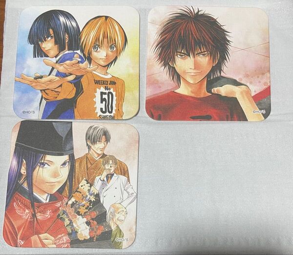 ヒカルの碁 小畑健展 コースター 3枚セット