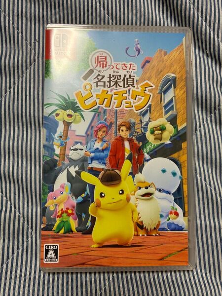 帰ってきた名探偵ピカチュウ NINTENDO Switch SWITCHソフト ポケットモンスター ソフト