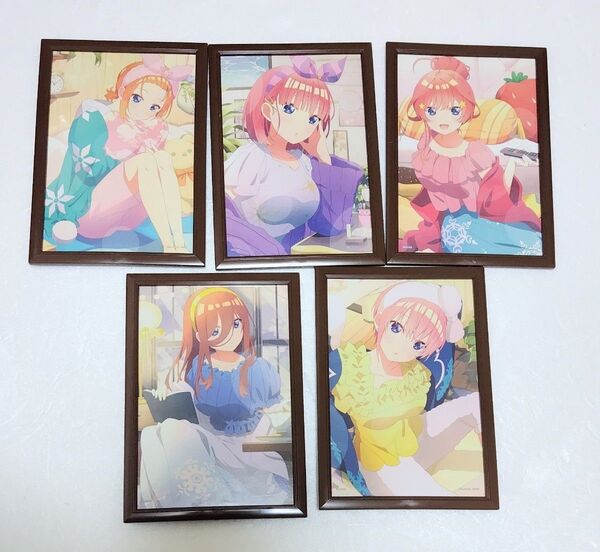 一番くじ 五等分の花嫁∬ ~祝福の門出~ フレームスタンド 5種セット