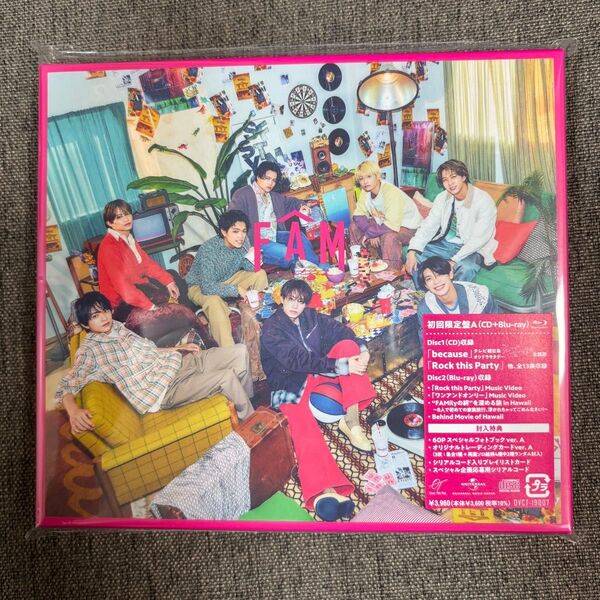 timelesz FAM 初回盤A(CD +Blu-ray)