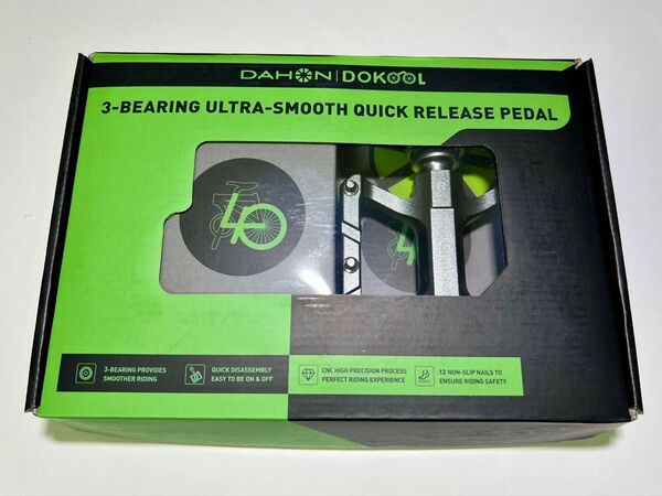 DAHON DOKOOL 3-BEARING ULTRA-SMOOTH QUICK RELEASE PEDAL