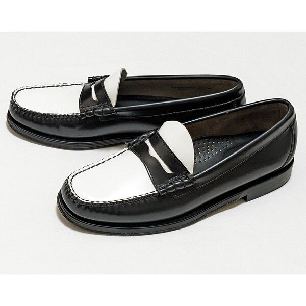 G.H.BASS&CO. BA11010H ラーソンペニーローファー US9 27 定価39,600円 レザーソール